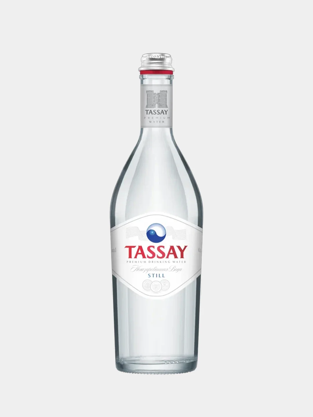 Вода Tassay, природная, в стекле, негазированная, 0,75 л