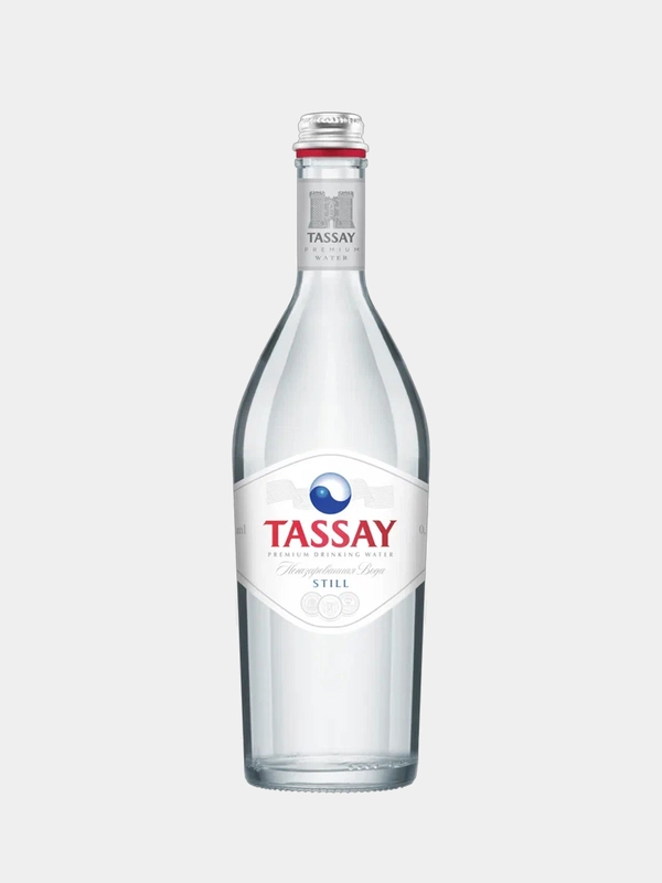 Вода Tassay, природная, в стекле, негазированная, 0,75 л
