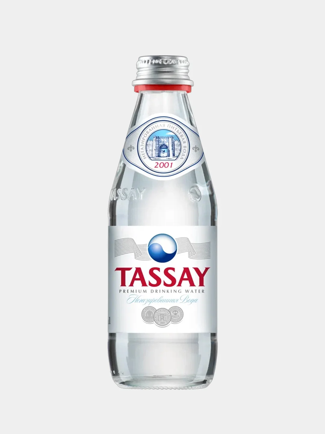 Вода Tassay негазированная, природная, в стекле, 0,25 л