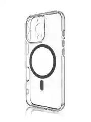 Чехол MagSafe для iPhone 16 Pro пластиковый с силиконом ROSCO, с защитой камер, магнитом