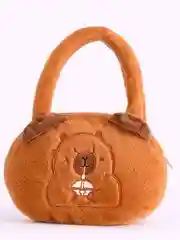 Сумочка капибара плюшевая, с ручкой, для девочек