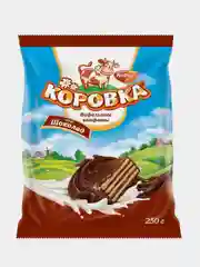 Конфеты Коровка Шоколад, вафельные, 250 г