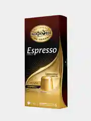 Кофе в капсулах Московская Кофейня на Паяхъ Espresso CREMA, 10 капсул по 5 г