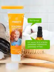 Зубная паста Synergetic "Двойной комплекс защиты", 100 г, 2 штуки