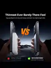 Беспроводной внешний аккумулятор MOVESPEED S05, 15W, 5000 / 10000 mAh (Magsafe Magnetic)