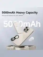 Золотой беспроводной внешний аккумулятор MOVESPEED S05, 15W, 5000 / 10000 mAh (Magsafe Magnetic)