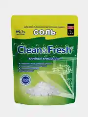 Соль для посудомоечных машин гранулированная Clean&Fresh, 3 кг