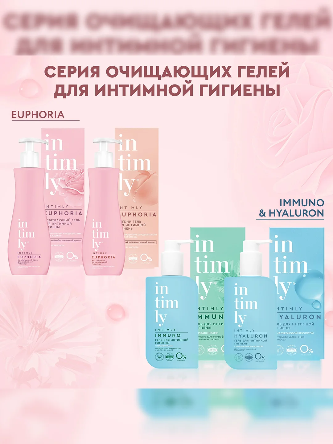 Гель для интимной гигиены INTIMLY Immuno, с пребиотиками, 220 мл