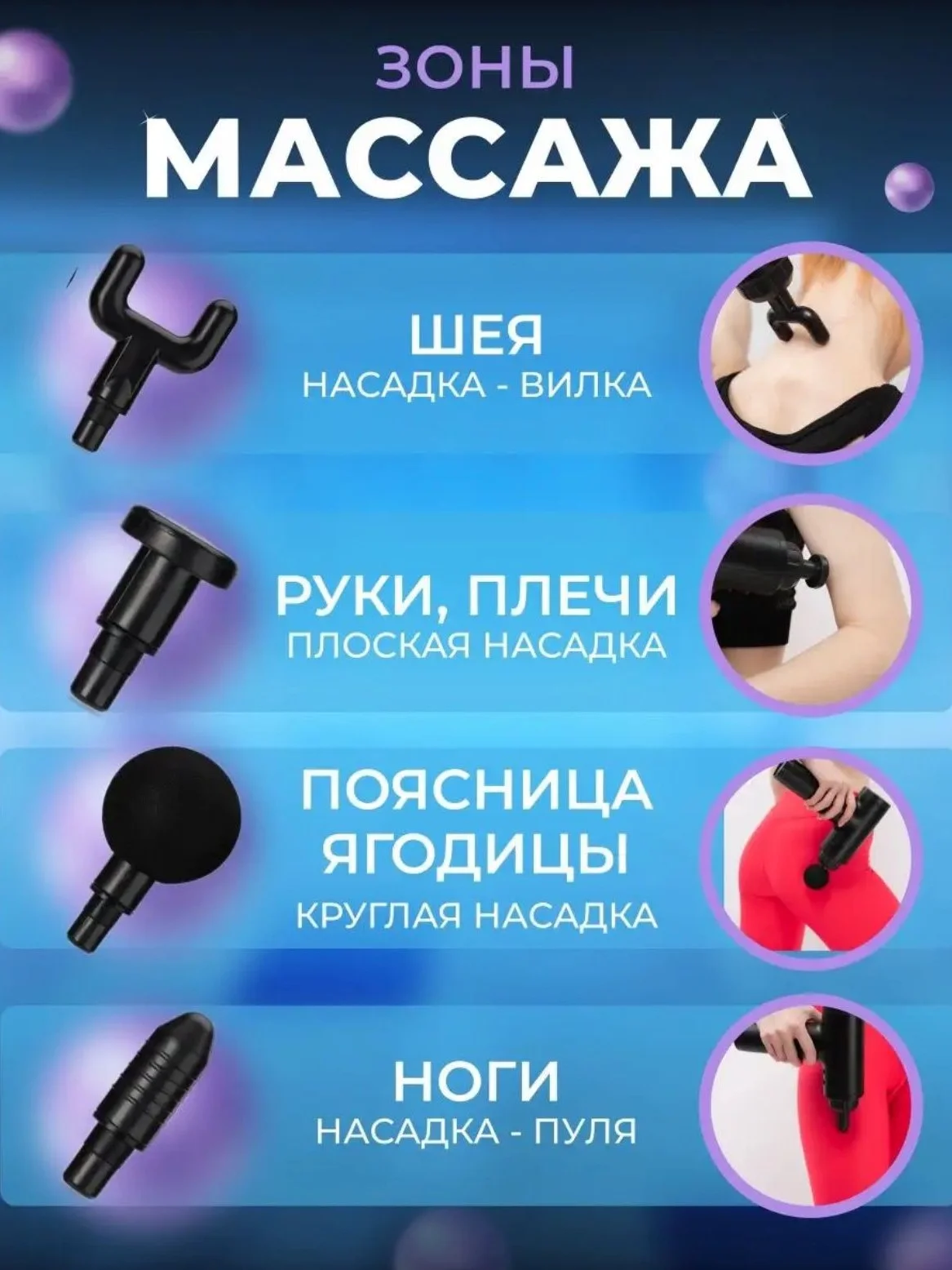 Черный массажер для тела Fascial Gun, мышечный, ударный, перкуссионный