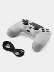 Белый геймпад беспроводной / контроллер для PS4 джойстик для приставки PS4 ПК телефона