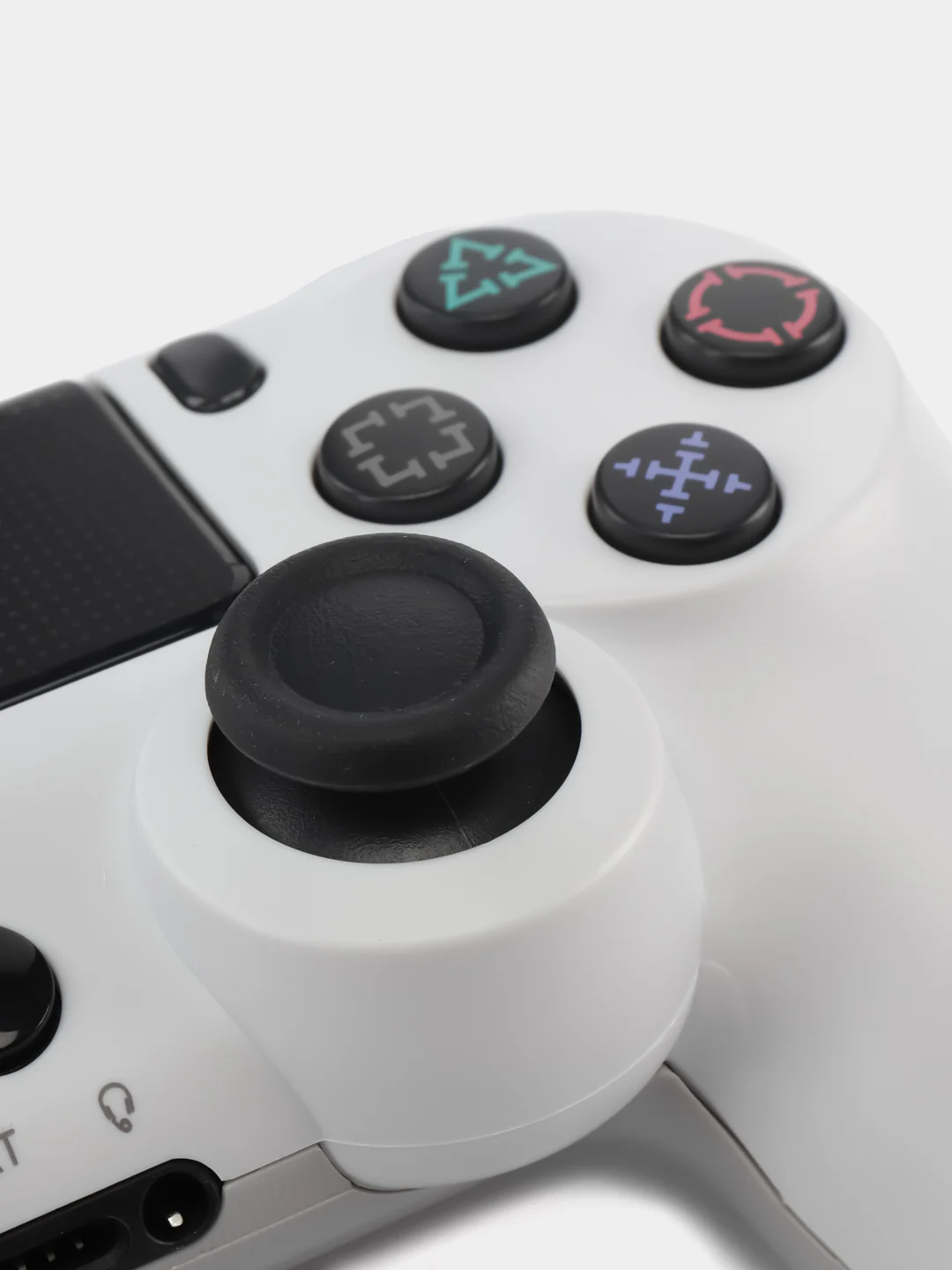 Белый геймпад беспроводной / контроллер для PS4 джойстик для приставки PS4 ПК телефона