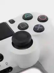Белый геймпад беспроводной / контроллер для PS4 джойстик для приставки PS4 ПК телефона
