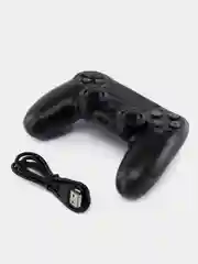 Черный геймпад беспроводной / контроллер для PS4 джойстик для приставки PS4 ПК телефона