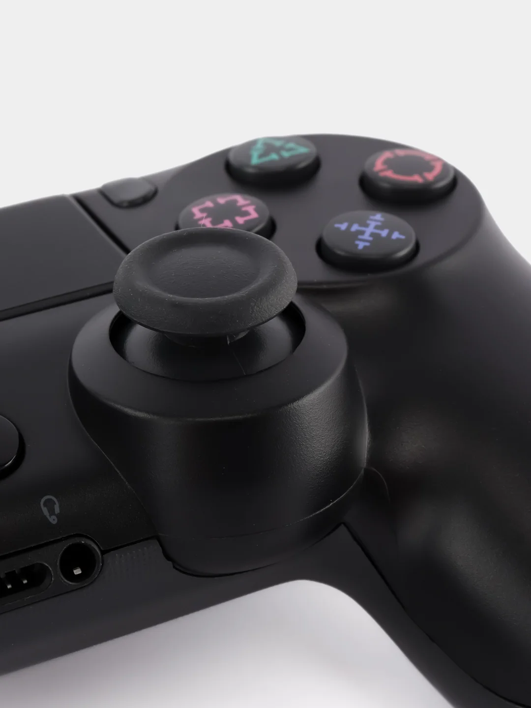 Черный геймпад беспроводной / контроллер для PS4 джойстик для приставки PS4 ПК телефона