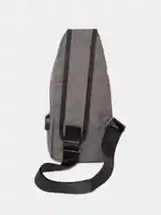 Серый сумка через плечо