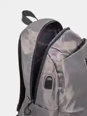 Серебряный рюкзак унисекс