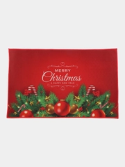Придверный новогодний коврик 50*80см