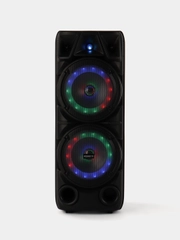 Колонка беспроводная KQS 8210, с беспроводным микрофоном для караоке
