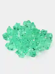 Тёмно-зелёный камни для декора, большие, кристаллы, 50 шт, Color Si