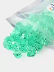 Тёмно-зелёный камни для декора, большие, кристаллы, 50 шт, Color Si