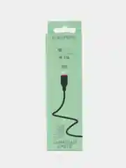USB-кабель BOROFONE BX17, Apple 8 pin, пластик, 1.0 м, круглый, черный