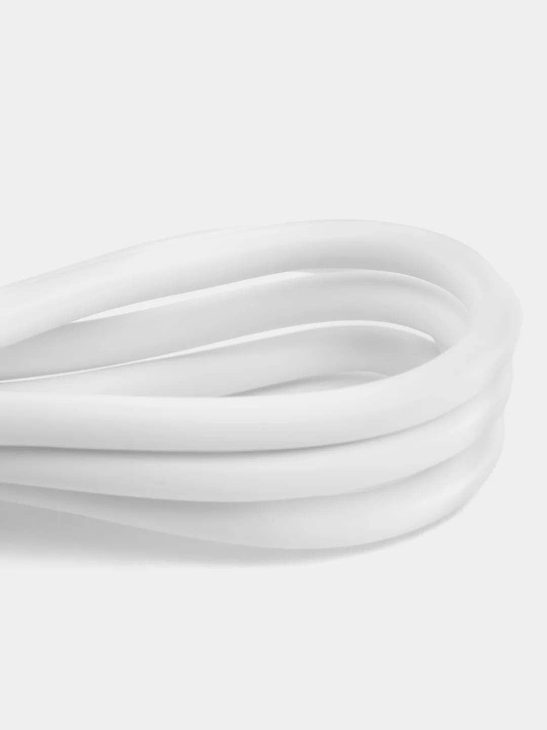 USB-кабель Denmen D01L, Apple 8 pin, пластик, 1.0 м, круглый, белый