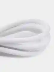 USB-Кабель, micro USB, силикон, 1.0 м, круглый, белый