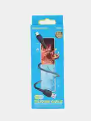 USB-кабель BOROFONE BX86, micro USB, силикон, 1.0 м, круглый, черный
