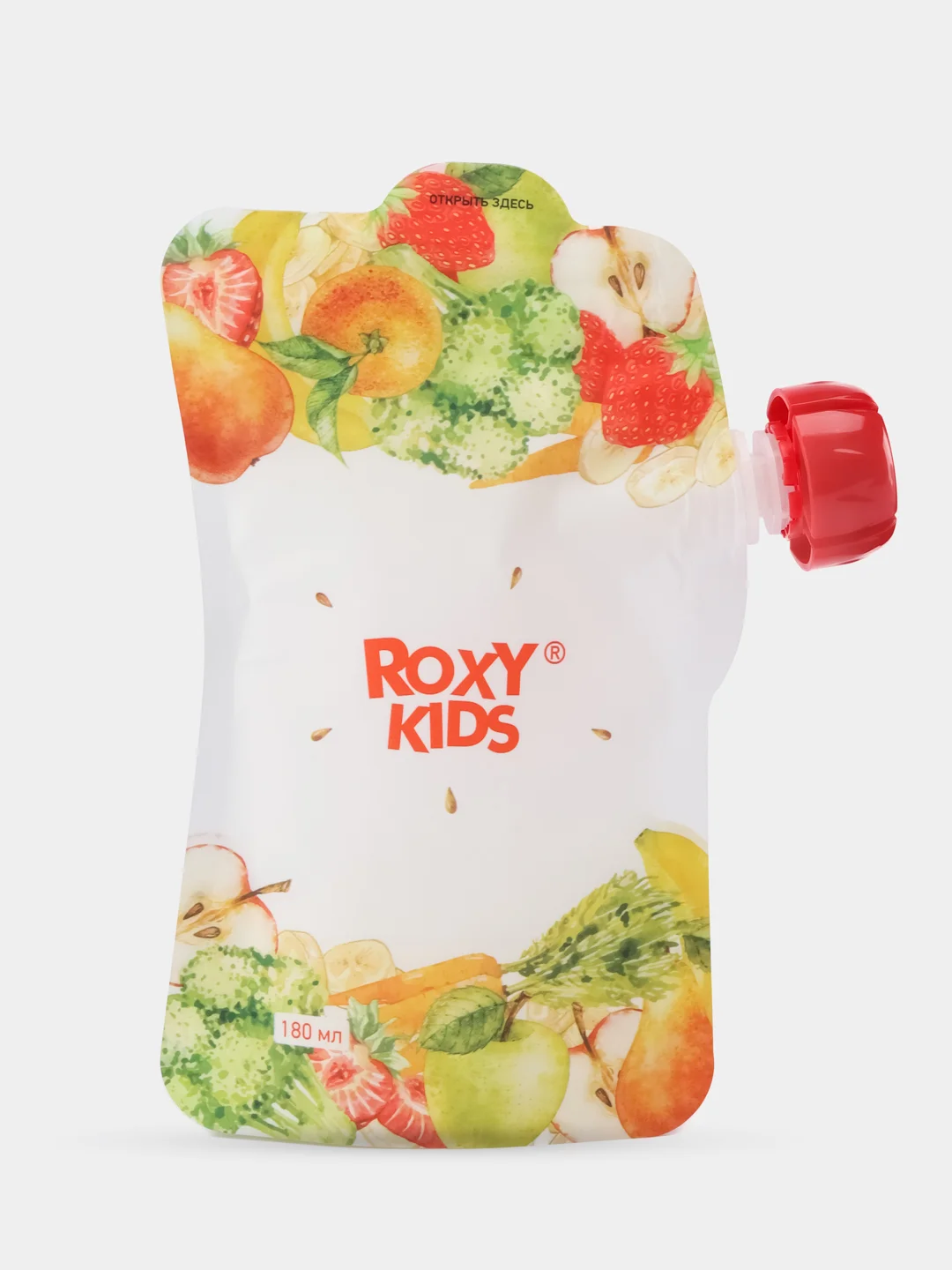 Белый многоразовые пакеты для детского питания ROXY-KIDS, 5 шт
