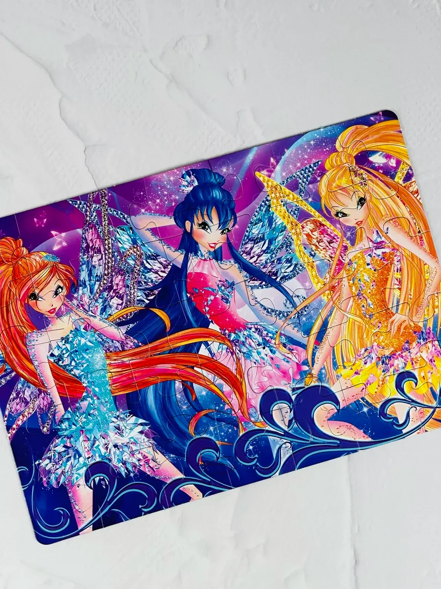 Мозаика пазл 35 винкс Winx феи мультяшки для девочек игра