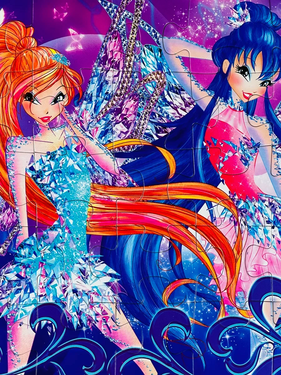 Мозаика пазл 35 винкс Winx феи мультяшки для девочек игра