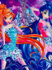 Мозаика пазл 35 винкс Winx феи мультяшки для девочек игра