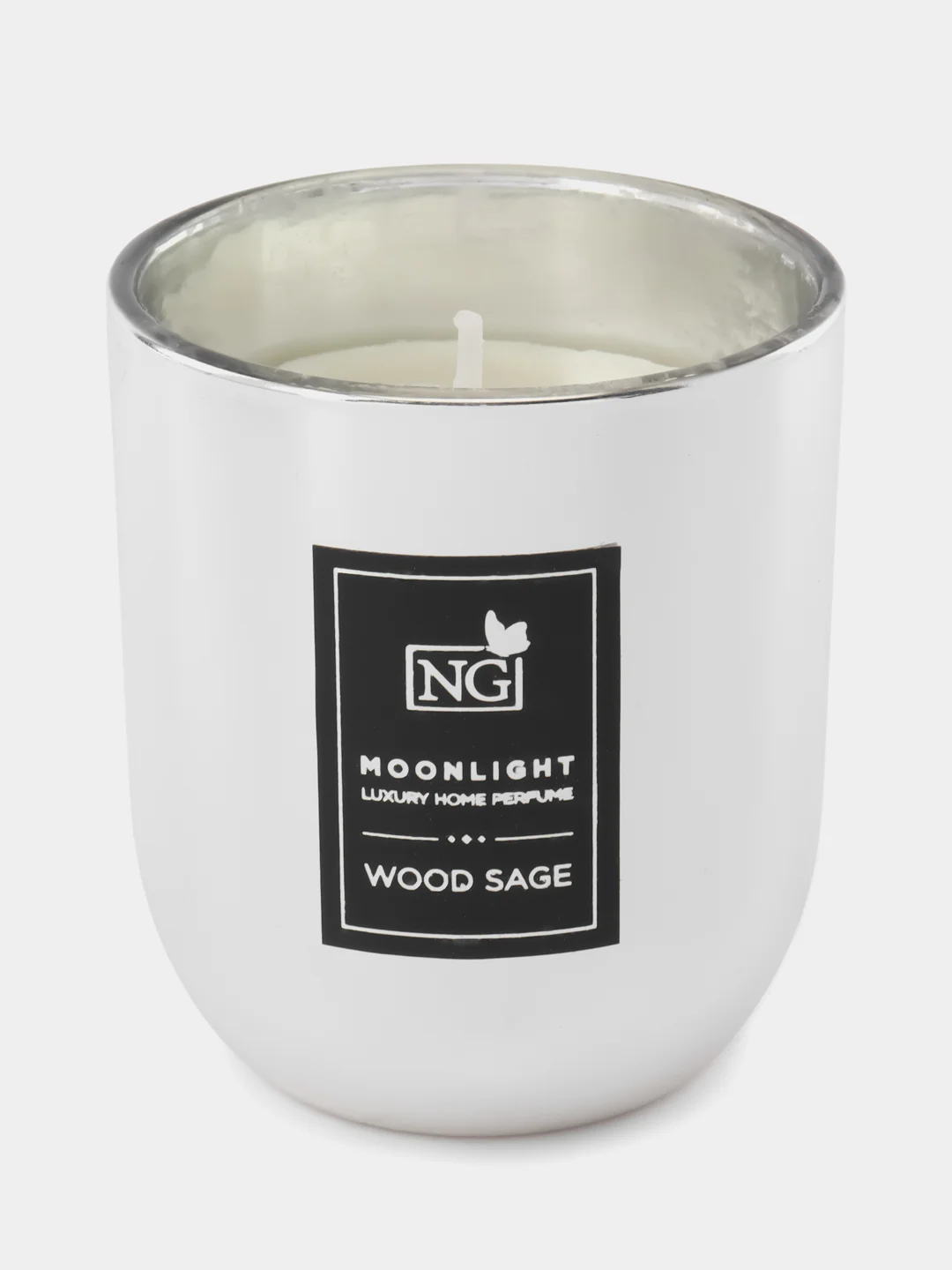 Белый свеча ароматическая 135 гр wood sage, pear and freesia