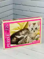 Пазл мозаика котята милые 120 элементов животные домашние кошка кошечка