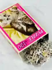 Пазл мозаика котята милые 120 элементов животные домашние кошка кошечка