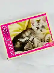 Пазл мозаика котята милые 120 элементов животные домашние кошка кошечка