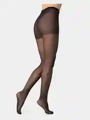Черный капроновые колготки Golden Lady Vita
