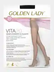 Черный капроновые колготки Golden Lady Vita
