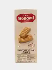 Печенье Forno Bonomi, сдобное, песочное, со сливочным маслом, прямоугольное, 150 г