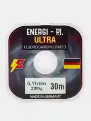 Леска рыболовная, монофильная ULTRA Fluorocarbon coated, 0,11 мм 30 м ENERGI-P.I