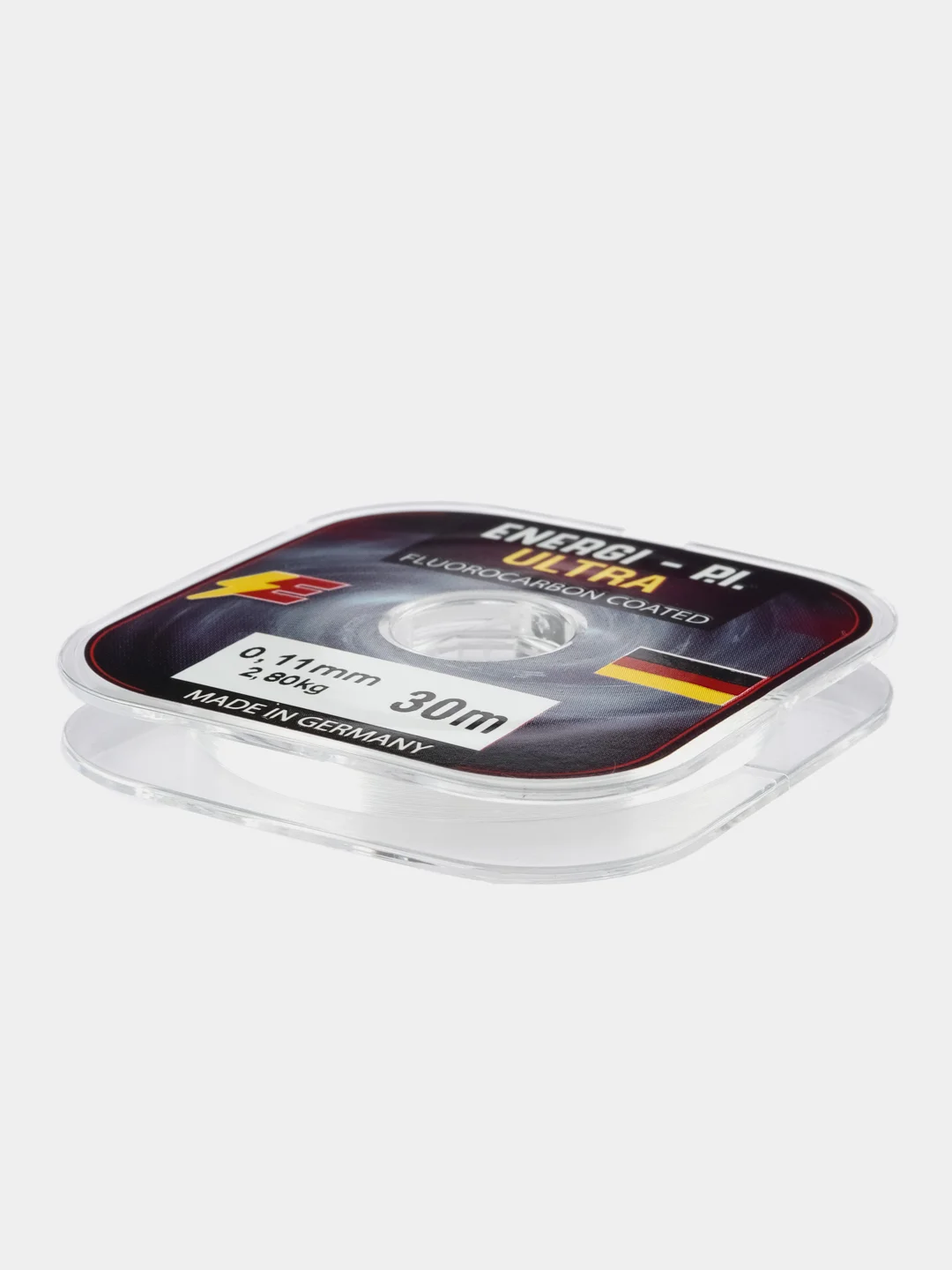 Леска рыболовная, монофильная ULTRA Fluorocarbon coated, 0,11 мм 30 м ENERGI-P.I
