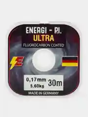 Леска рыболовная, монофильная ULTRA Fluorocarbon coated, 0,17 мм 30 м ENERGI-P.I