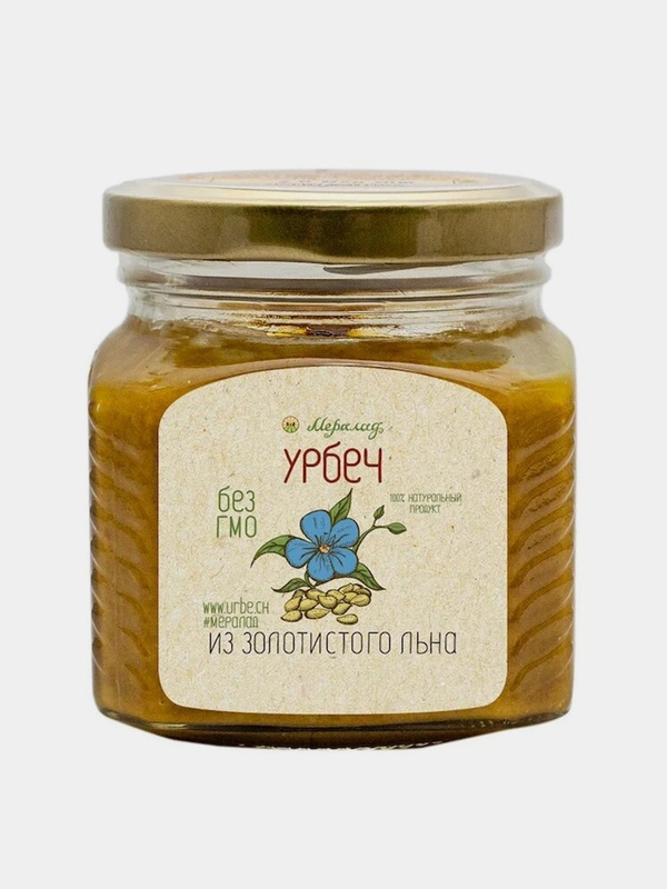 Урбеч Мералад, из золотистого льна