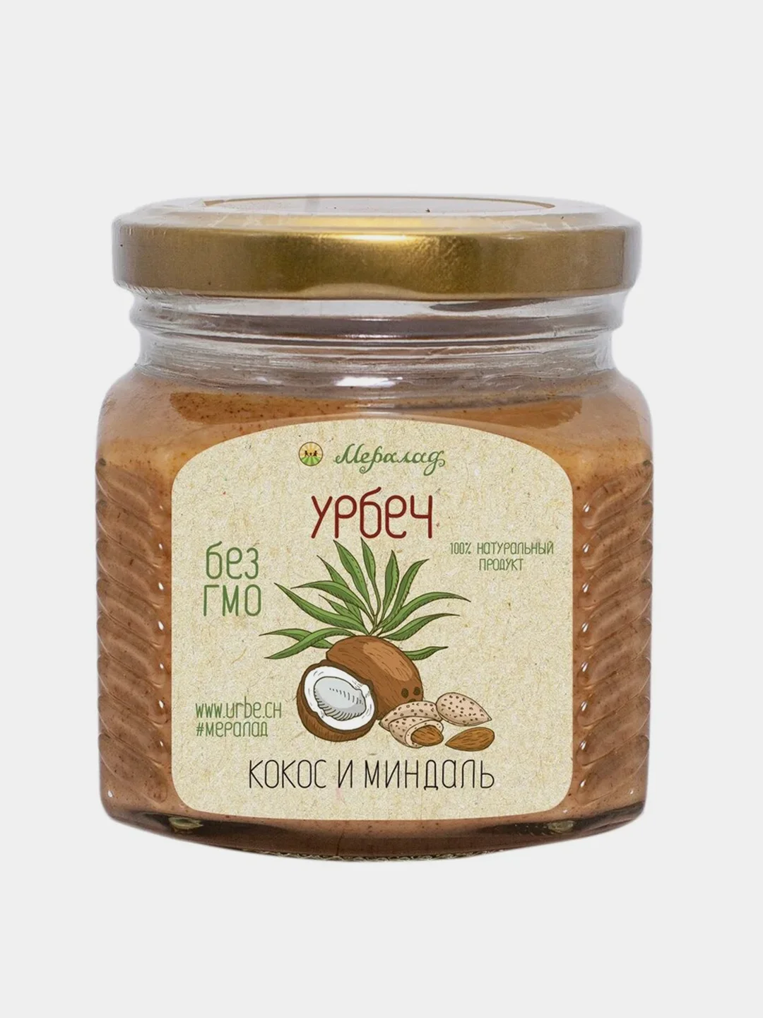 Урбеч кокос и миндаль Мералад