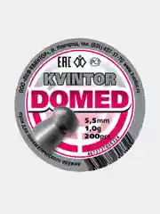 Пули для пневматики Kvintor Квинтор Domed  5,5 мм 1 г. 200 шт
