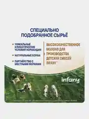 Смесь молочная сухая адаптированная последующая для детей Infany 2, с 6 месяцев, 700 г