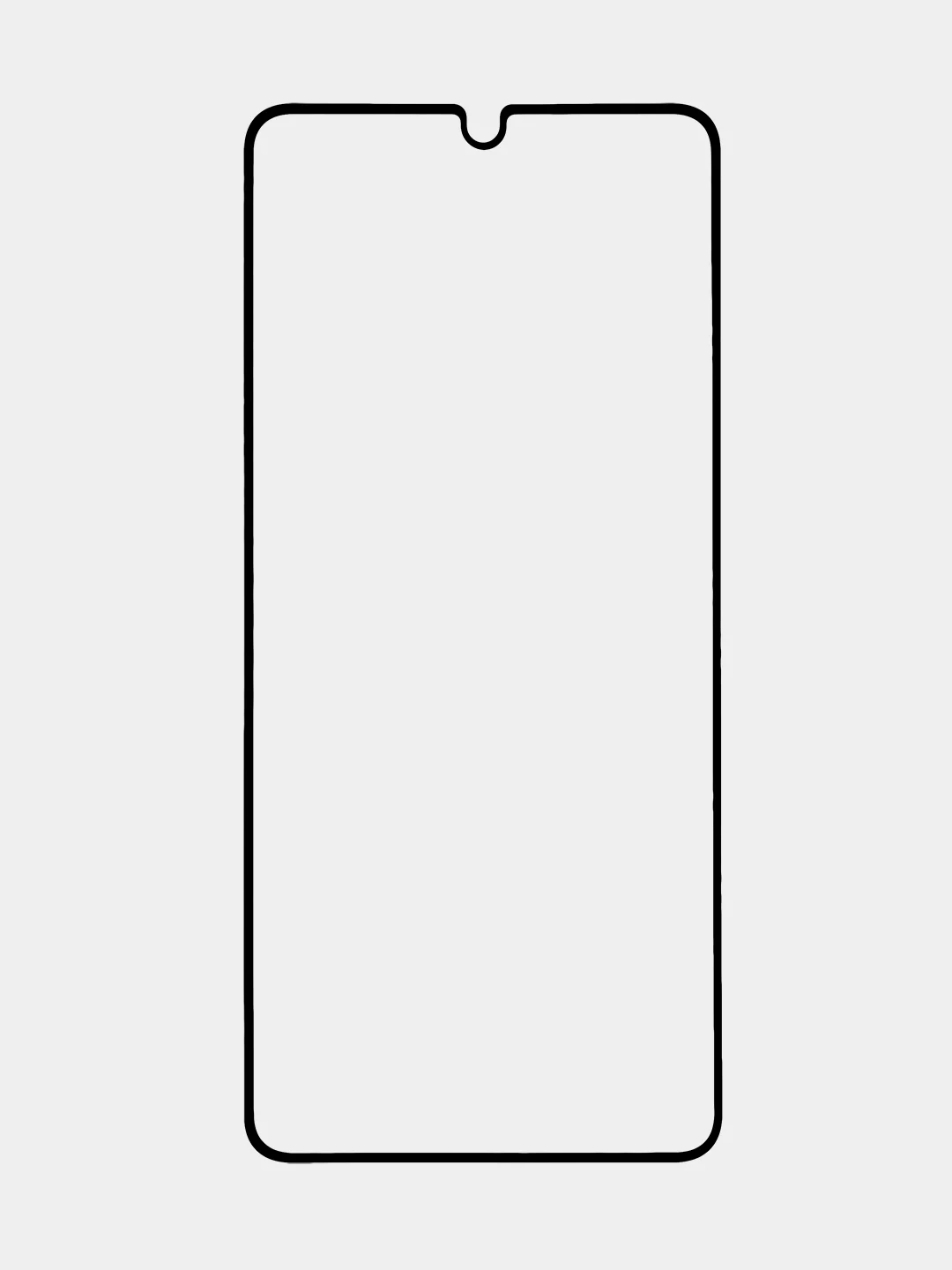 Прозрачный 1-2 шт стекло для Samsung Galaxy A24, A25 защитное ROSCO прозрачное олеофобное с рамкой