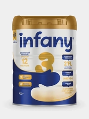 Напиток сухой молочный для питания детей Infany 3, с 12 месяцев, 700 г
