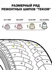 Дошипун mini с образцами шипов