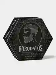 Мочалка для тела черная BORODATOS XXL